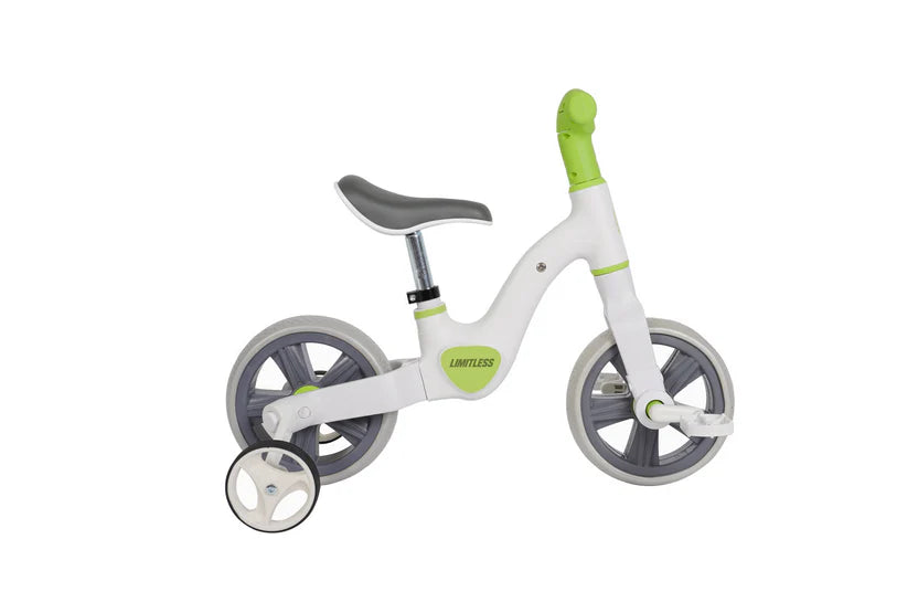 Bicicleta LIMITLESS Nino 1.0 Blanco/Verde A12