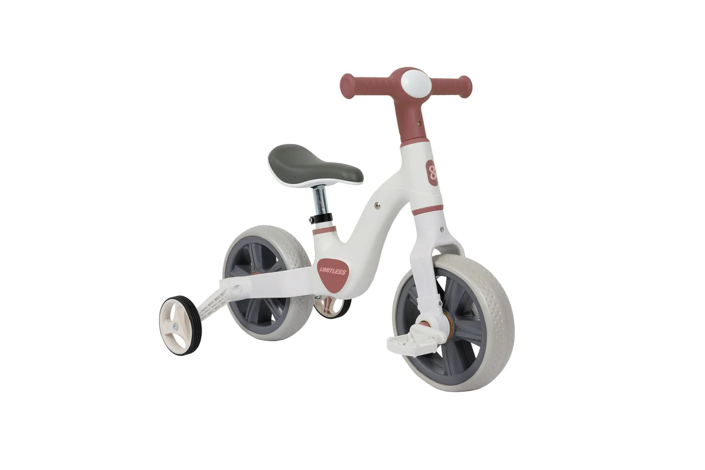 Bicicleta LIMITLESS Nino 1.0 Blanco/Morado A12