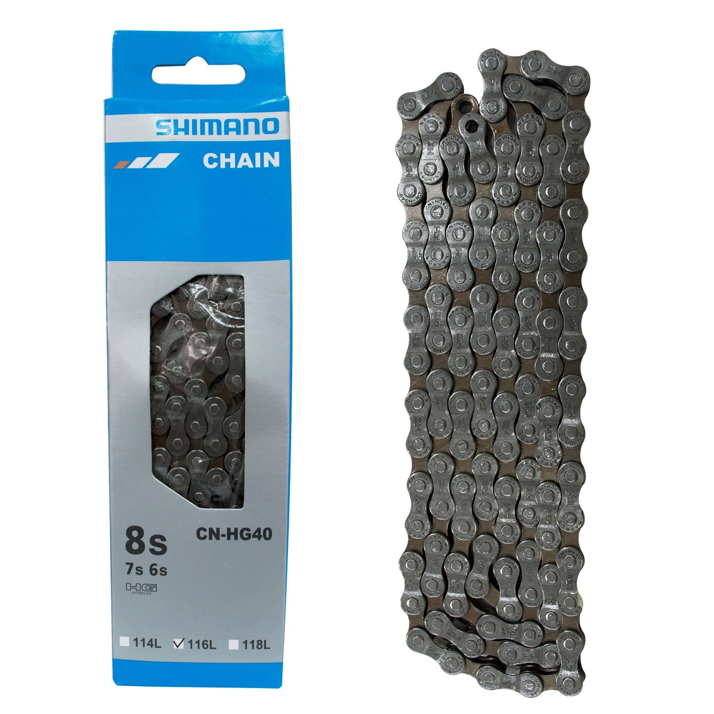 Cadena Shimano HG 40 6-7-8 velocidades