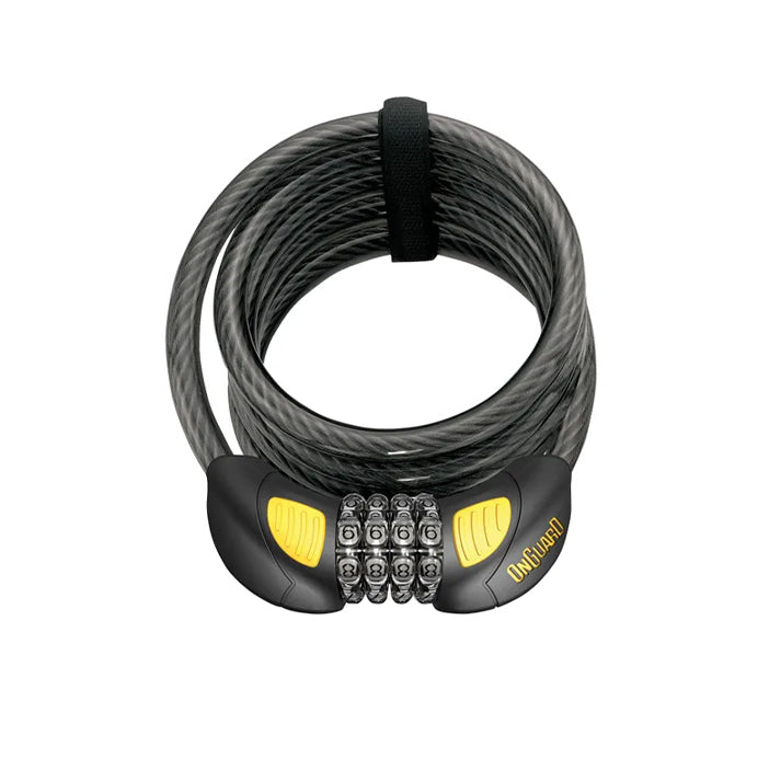 Candado Onguard Doberman 8031glo Cable Con Clave/Luz