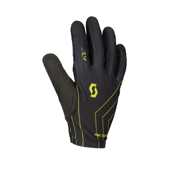 Guantes Scott RC Team LF Black/Sulphur Yellow