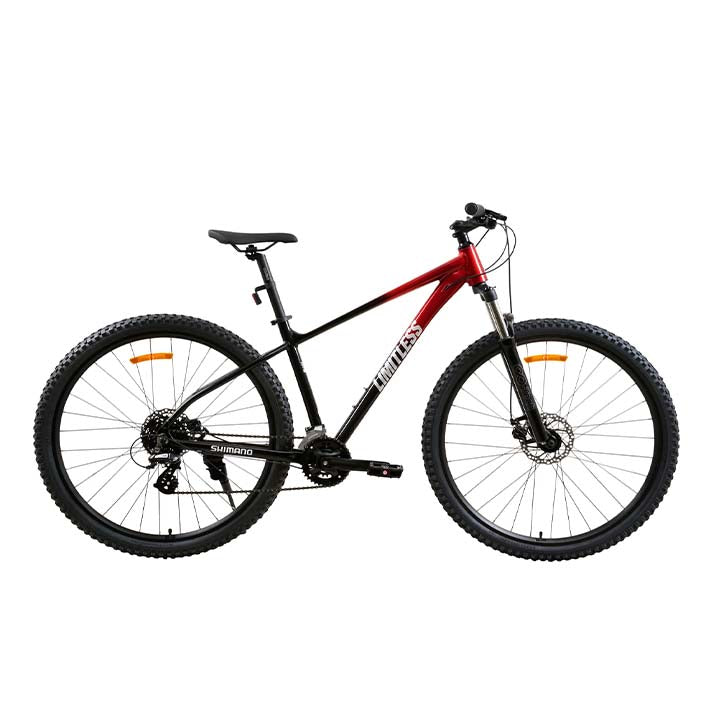 Bicicleta Limitless Raptor 2.0 Negro/Rojo