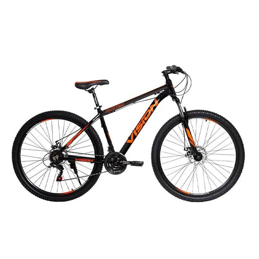 Bicicleta mtb vision Krypton 29 talla 18 negro naranjo