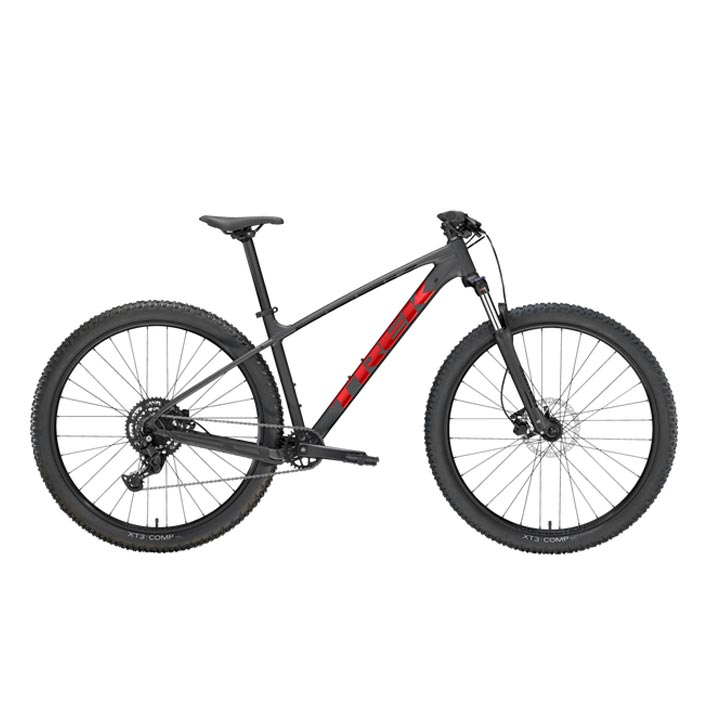 Bicicleta MTB Trek Marlin 5 gen 3 gris oscuro/rojo
