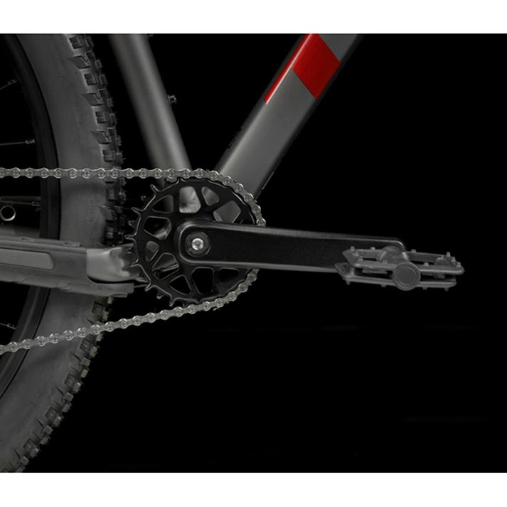 Bicicleta MTB Trek Marlin 5 gen 3 gris oscuro/rojo