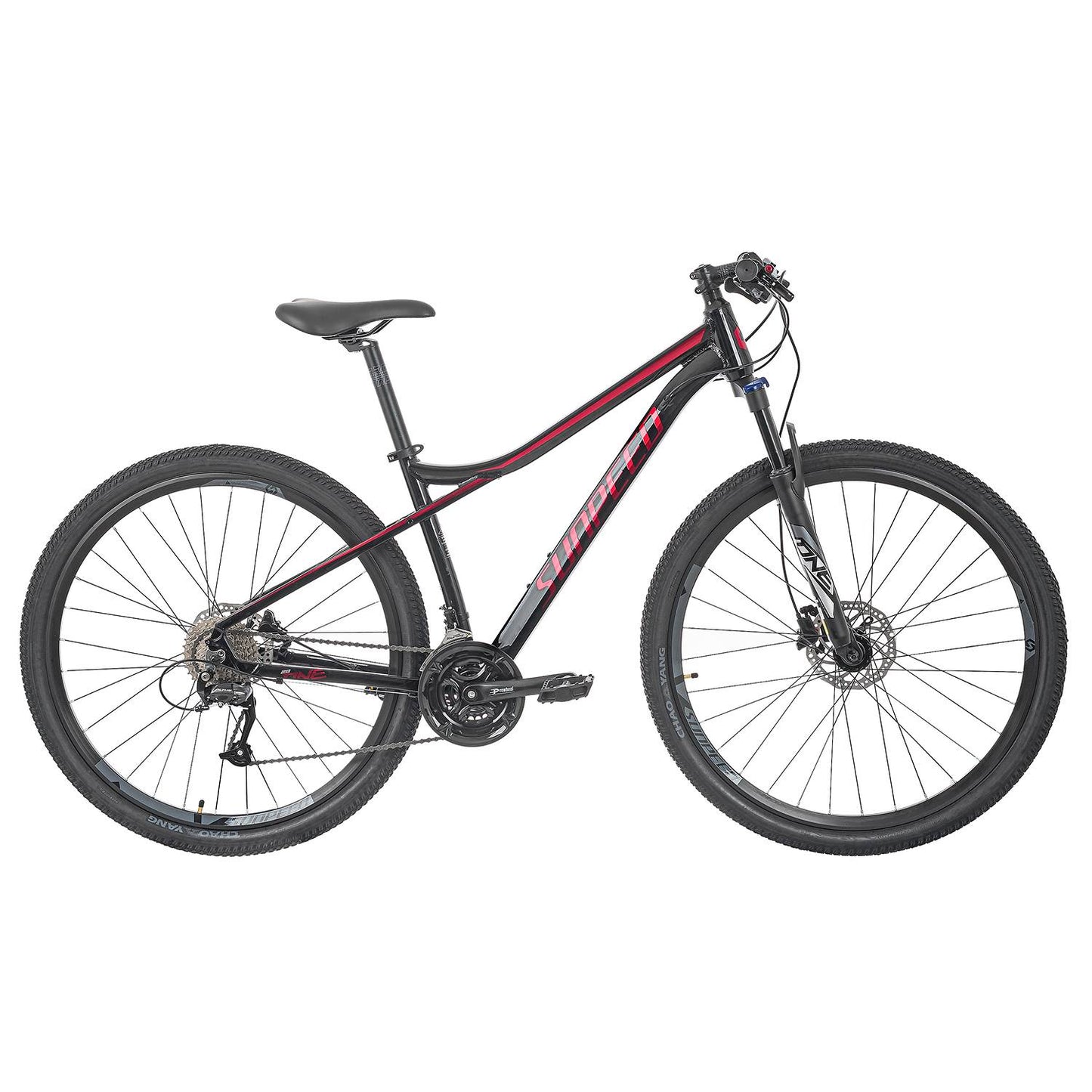 Bicicleta Sunpeed One aro 29 color negro/rojo - Bike new sport