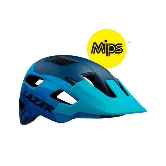 Casco Lazer Chiru Mips Matte Blue Steel - Bike new sport