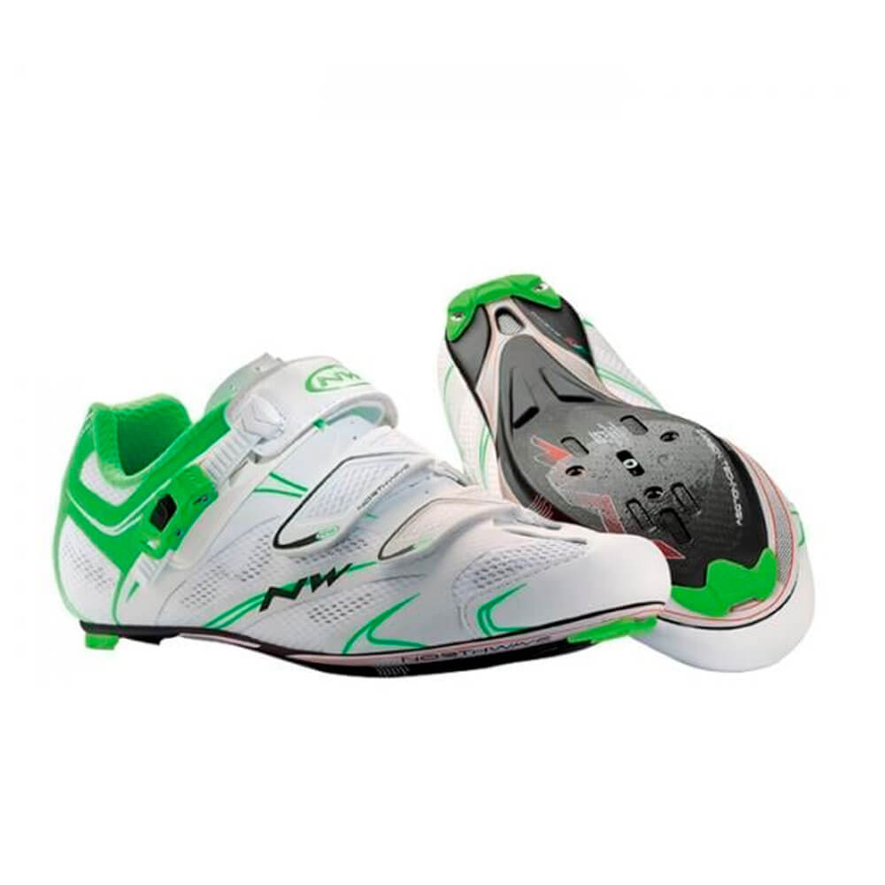 Zapatilla Northwave Sonic SRS Verde/Blanco - Bike new sport