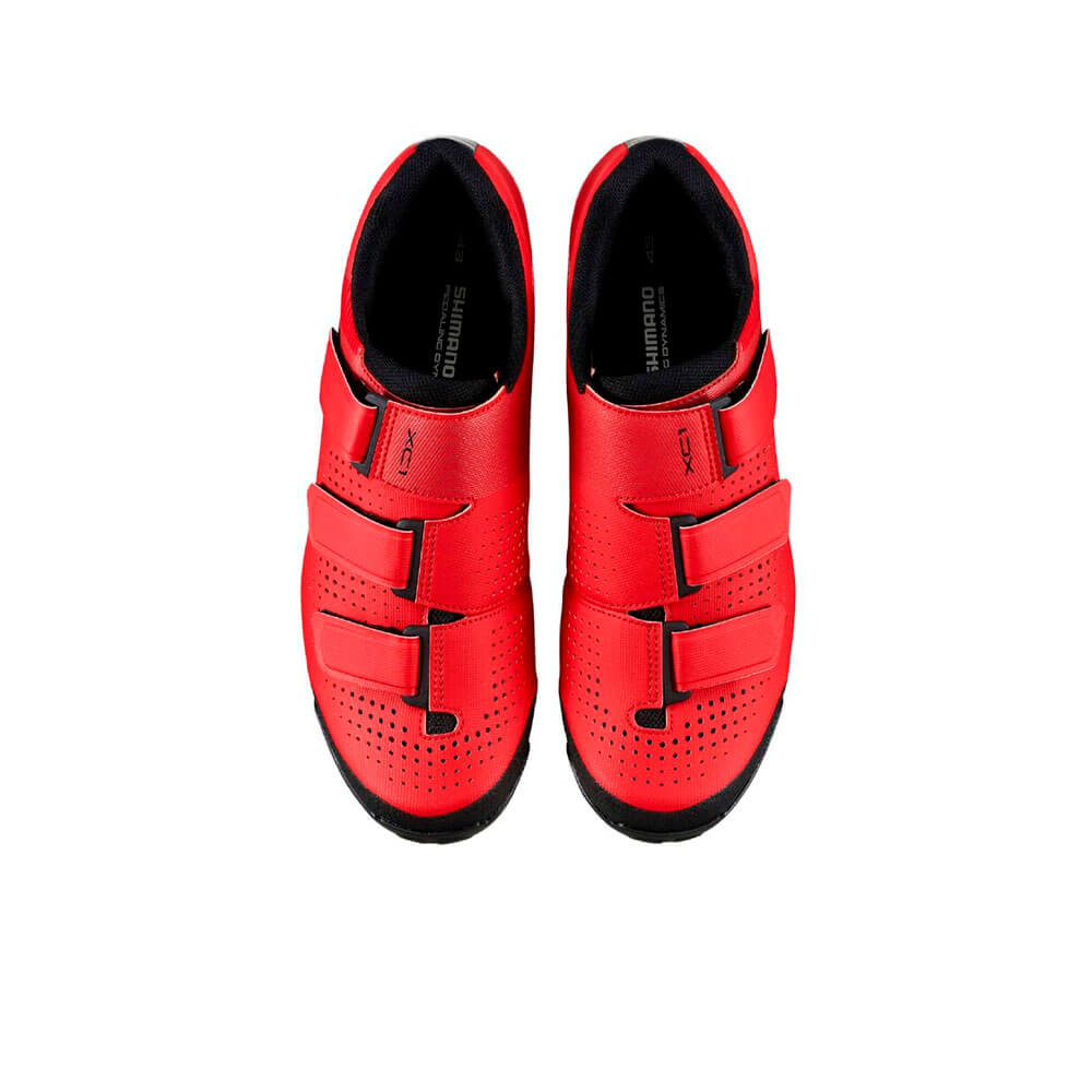 Zapatilla MTB Shimano Modelo SH-XC100 Rojo - Bike new sport
